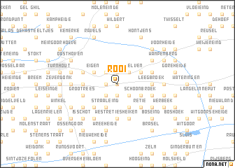 map of Rooi