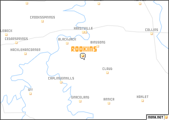 map of Rookins