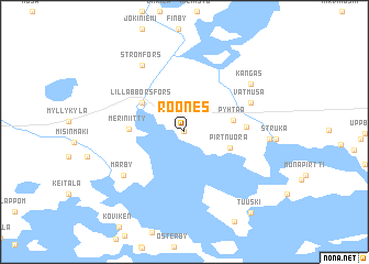 map of Roones