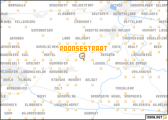 map of Roonsestraat
