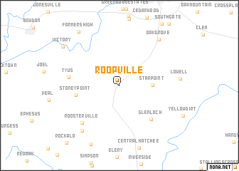 map of Roopville