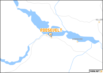 map of Roosevelt