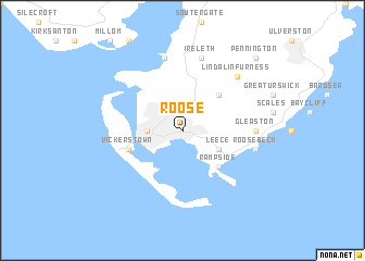 map of Roose