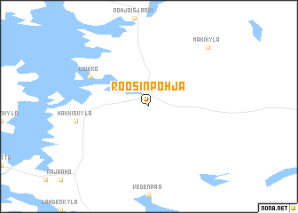 map of Roosinpohja