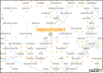 map of Rooskenskant