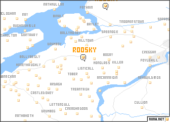map of Roosky