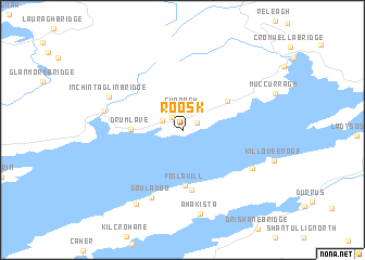 map of Roosk