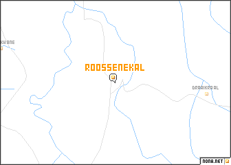 map of Roossenekal