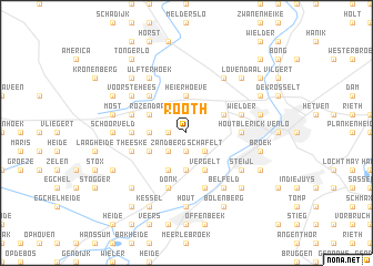 map of Rooth