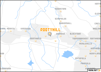 map of Rooty Hill