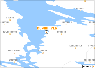map of Ropankylä