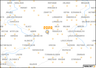 map of Ropa