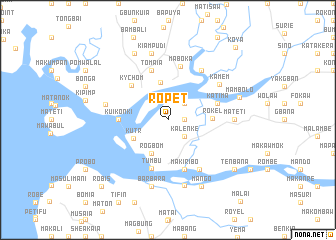 map of Ropet