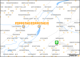 map of Roppenheim