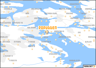 map of Ropudden