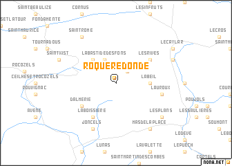 map of Roqueredonde