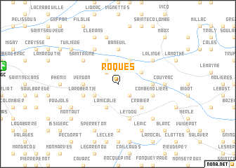 map of Roques