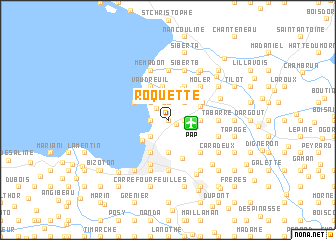 map of Roquette