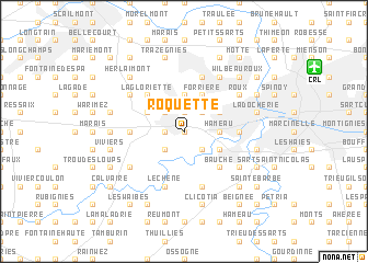 map of Roquette
