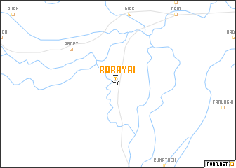 map of Rorayai