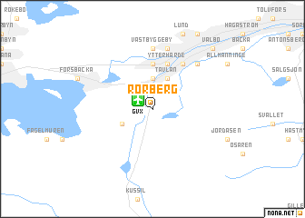 map of Rörberg