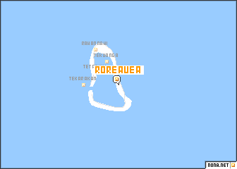 map of Roreauea