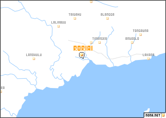 map of Roriai