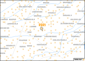 map of Rori