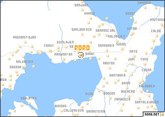 map of Roro