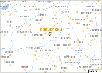 map of Roru ka Khu