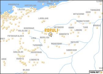 map of Roruli