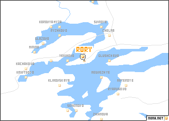 map of Rory