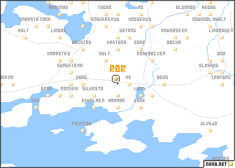 map of Rör