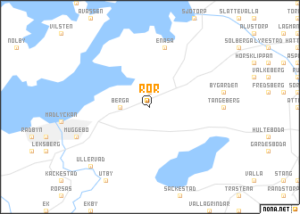 map of Rör