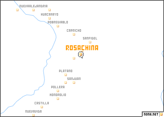 map of Rosachina