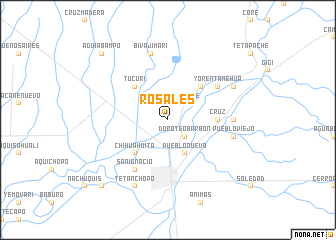 map of Rosales