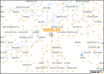 map of Rosales