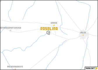 map of Rosalina