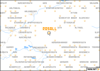 map of Rosall