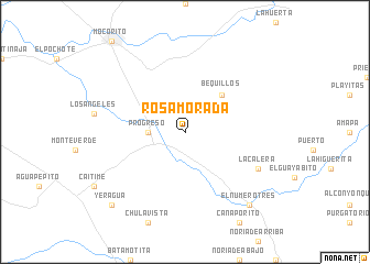 map of Rosa Morada