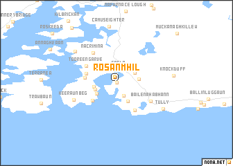 map of Ros an Mhíl