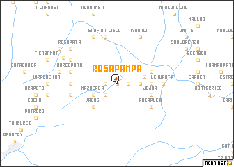 map of Rosapampa