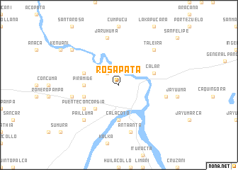 map of Rosapata