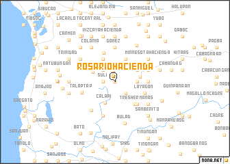 map of Rosario Hacienda