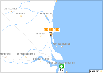 map of Rosário