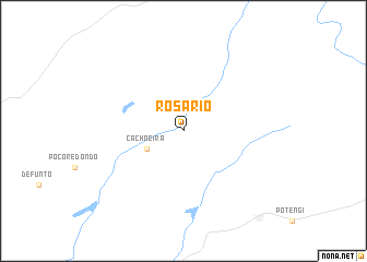 map of Rosário