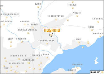 map of Rosário
