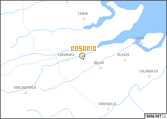 map of Rosário