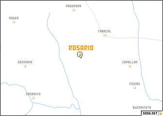 map of Rosario