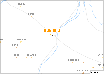 map of Rosario